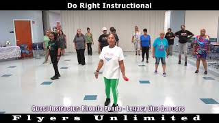 Do Right Line Dance Instructional