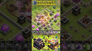 Th9 Vs Th11 3* Attack Using GoVaPe #clashofclans