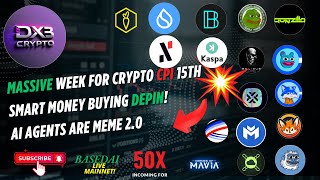 🔥Huge Week for Crypto: Jan 15th Is THE Date! Why DePIN Big \u0026 AI Agent Danger You Must Know About!🔥