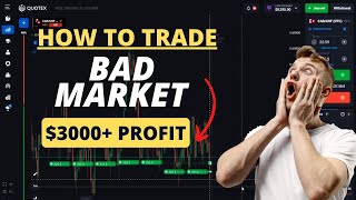 How To Trade In BAD/OTC Market | OTC Market Secret Analysis | Live Session $3000+ Profit