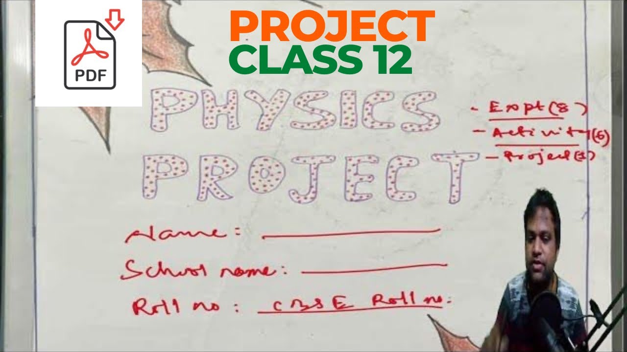 Investigatory Project In Physics For Class 12 With Pdf 2024| How To ...