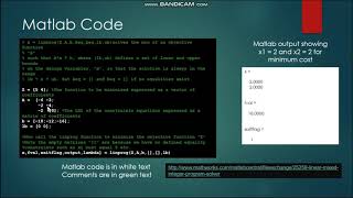 Simple Linear Programming Tutorial (Excel and MATLAB)