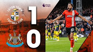 Luton 1-0 Newcastle | HUGE home win! | Premier League Highlights
