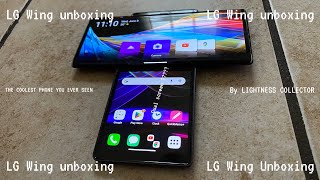 LG Wing Unboxing