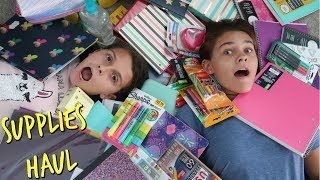 OUR BACK TO SCHOOL SUPPLIES HAUL! ALMOST TIME FOR SCHOOL!