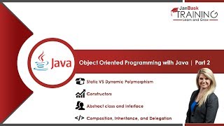 Object Oriented Programming with Java | Part 2 | JanBask Training