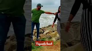 සුන්දර මීගමුව මුහුදු තීරය...negambo beach...