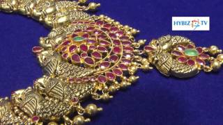 Layered Gold Peacock Nakshi Haram | Malabar Gold and Diamond | hybiz