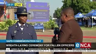 SAPS Commemoration Day | Wreath laying ceremony for fallen officers