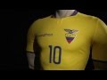 Camiseta Oficial Selección Ecuatoriana de Fútbol 2015