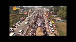 শ্ৰীমন্ত শংকৰদেৱ সংঘৰ বাৰ্ষিক অধিবেশনথলীত জনসমুদ্ৰ।