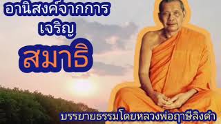 อานิสงค์ของการเจริญสมาธิบรรยายธรรมโดย#หลวงพ่อฤาษีลิงดำ#ธรรมะ