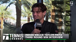Taylor Fritz More At Ease Against Top Players; Indian Wells 3R