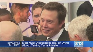 Elon Musk accused in trial of lying about taking Tesla private