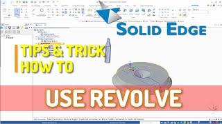 Solid Edge How To Revolve