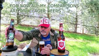 COMPARE BROOKLYN LAGER vs  LONE STAR LAGER RONS BEERS TOOLS # 943