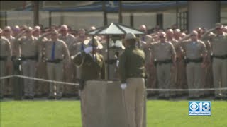 Bell Toll Tribute Ceremony Held For Slain CHP Officer