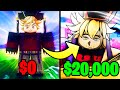 Spending $20,000 ROBUX to become DOUMA in Demon Slayer Roblox!