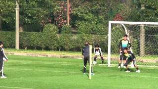 日本代表候補トレーニングキャンプ GK練習② 2014.4.8