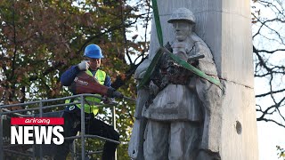 World News: Poland demolishes four Soviet-era statues