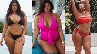plus size swimsuit try on haul simply be la tecia thomas