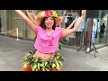 美人さん達が踊る！タヒチアンダンス hinatea ヒナテア～東京マラソン2023応援イベント