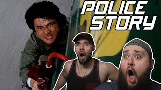 POLICE STORY (1985) TWIN BROTHERS FIRST TIME WATCHING MOVIE REACTION!