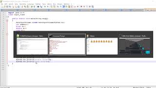 DatainputStream class using all data types