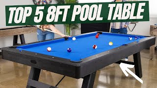 Top 5 Picks for the BEST 8ft Pool Table in 2024!