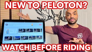 NEW PELOTON BIKE OWNERS: SCREEN TUTORIAL, TIPS AND GETTING STARTED | WATCH BEFORE RIDING.