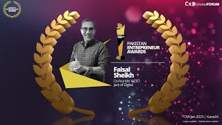 Pakistan Entrepreneur Awards | Faisal Sheikh, CEO Jack of Digital