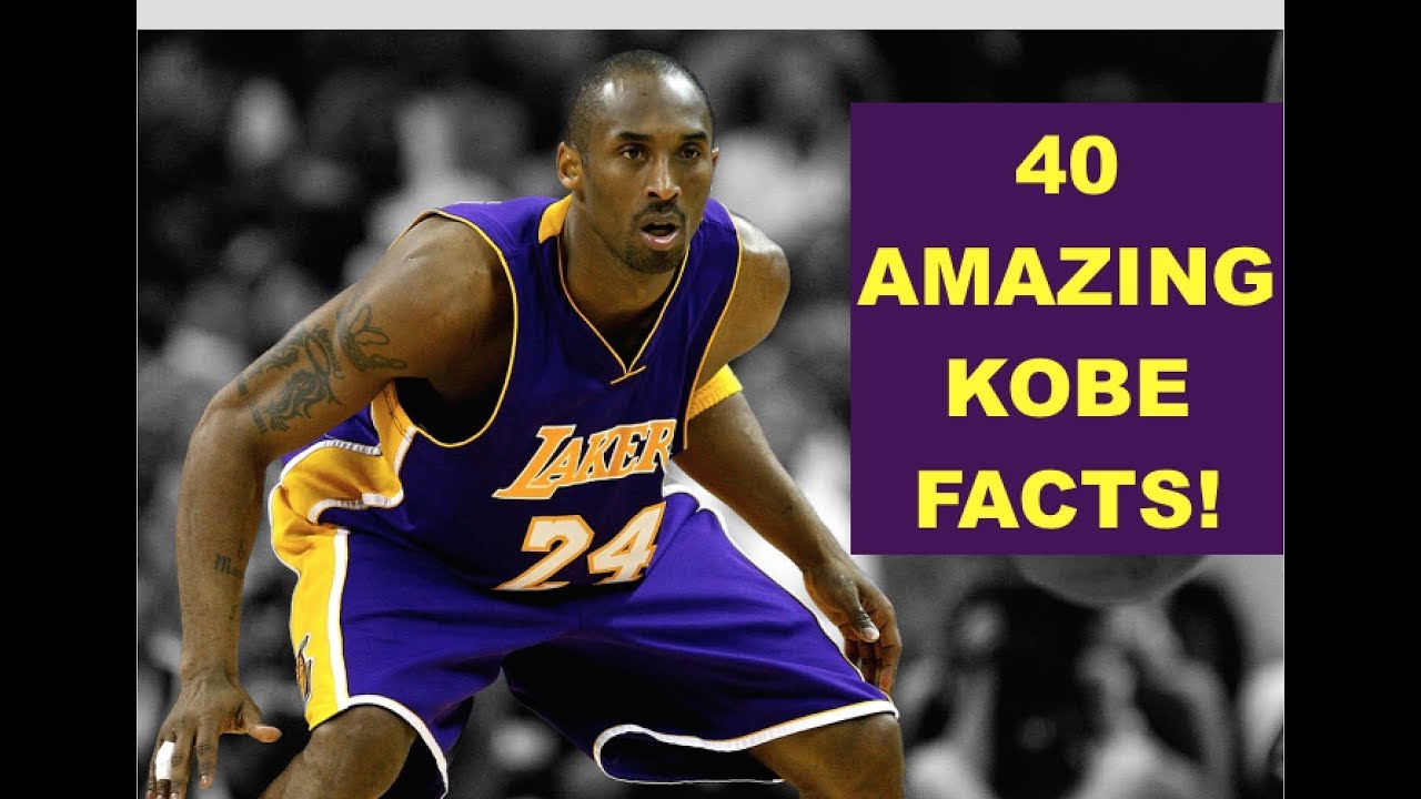 40 Incredible Kobe Bryant Facts That Will Leave You Speechless! - YouTube