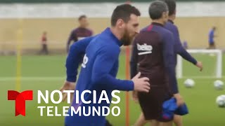 Messi podría dejar al Barcelona e irse al Manchester City | Noticias Telemundo