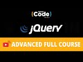 🔥jQuery Advanced Full Course | jQuery Tutorial | jQuery Tutorial  For Beginners | SimpliCode