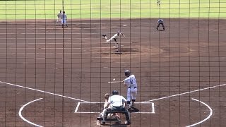 2015/7/11　青木一真 （本庄高校）　大宮北戦での先制決勝タイムリー　3年夏