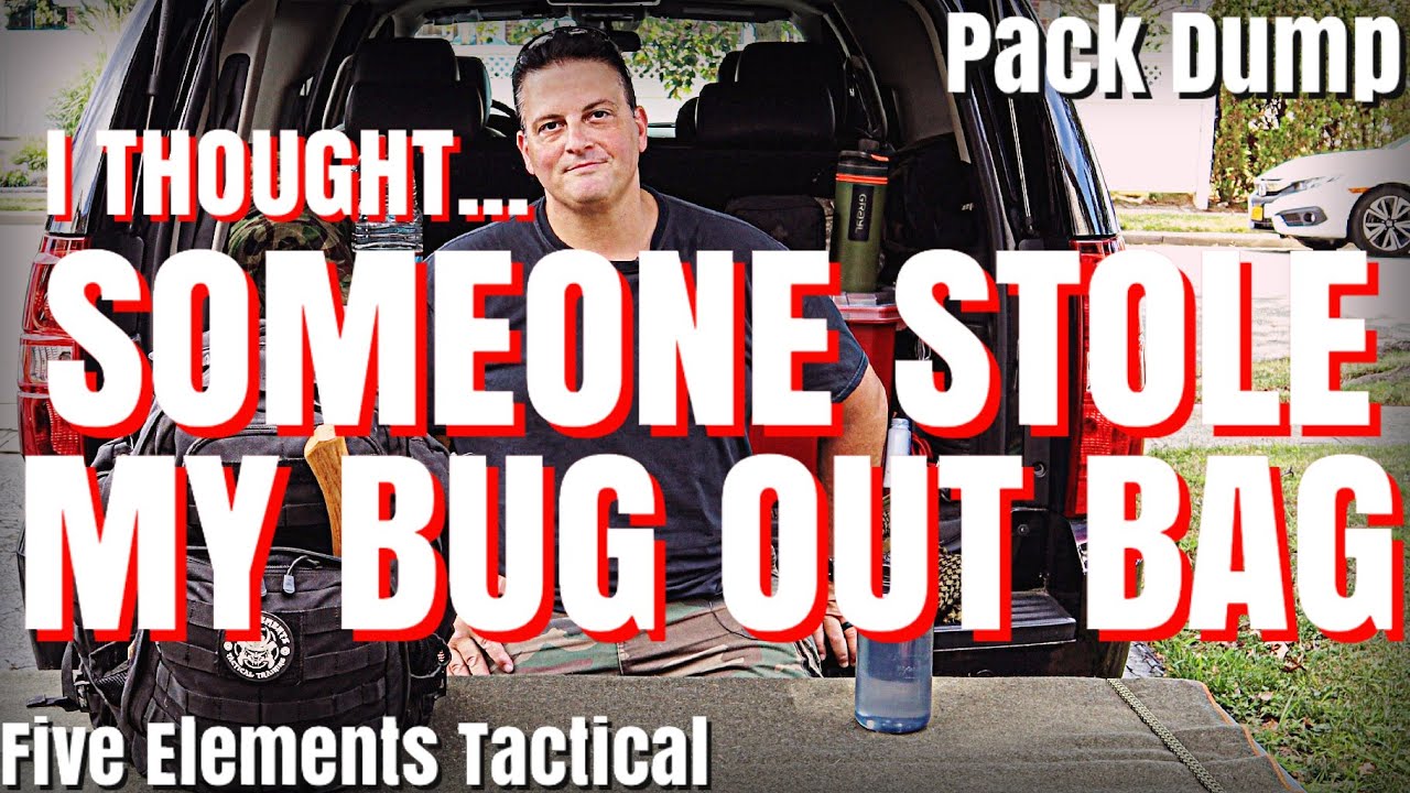 SOMEONE STOLE MY BAG... I THOUGHT - HOW TO MAKE A BUG OUT BAG ...