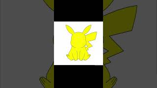 Drawing A Pikachu With Python | #shorts