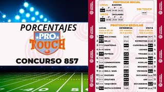 PROTOUCH #857 Análisis de los Porcentajes de Ventas (MOMIOS) de La Quiniela ¡SUSCRIBETE!