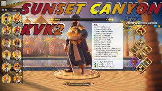 How to win Sunset Canyon KVK2 - Rise Of Kingdoms [ROK]