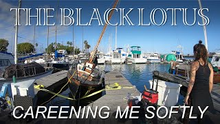 How to Replace Thru-hulls on a Sailboat that is STILL in the Water AKA Careening Me Softly