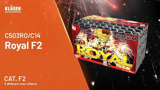 C503RO/C14 Royal F2 | Klasek pyrotechnics