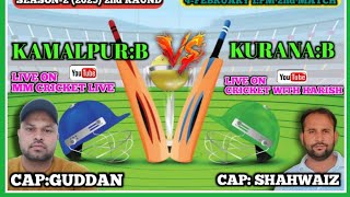 kamalpur B vs Kurana  Live Cricket Match | HIRDAYPUR JHOJHA CRICKET TOURNAMENT 2 #hirdaypur