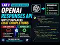 🛠️ OpenAI Responses API in Python | Switching from Chat Completions for Tool-Based Agents