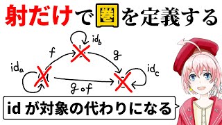 射だけで圏を定義する【圏論】