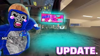 Gorilla Tags MAZE And MONKEYS UPDATE... (NEW MAP)
