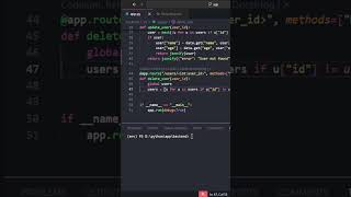 Build a CRUD API with Flask in 5 Minutes Quick Python Backend Tutorial p6 #programming #python