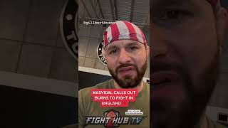 JORGE MASVIDAL CALLS OUT \