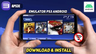 Tutorial Install \u0026 Play Games On New Emulator PS3 Android ( APS3E )