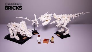 Lego Ideas 21320 Dinosaur Fossils Speed Build