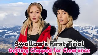 Swallow S First Trial Getting Clapped For Clearance